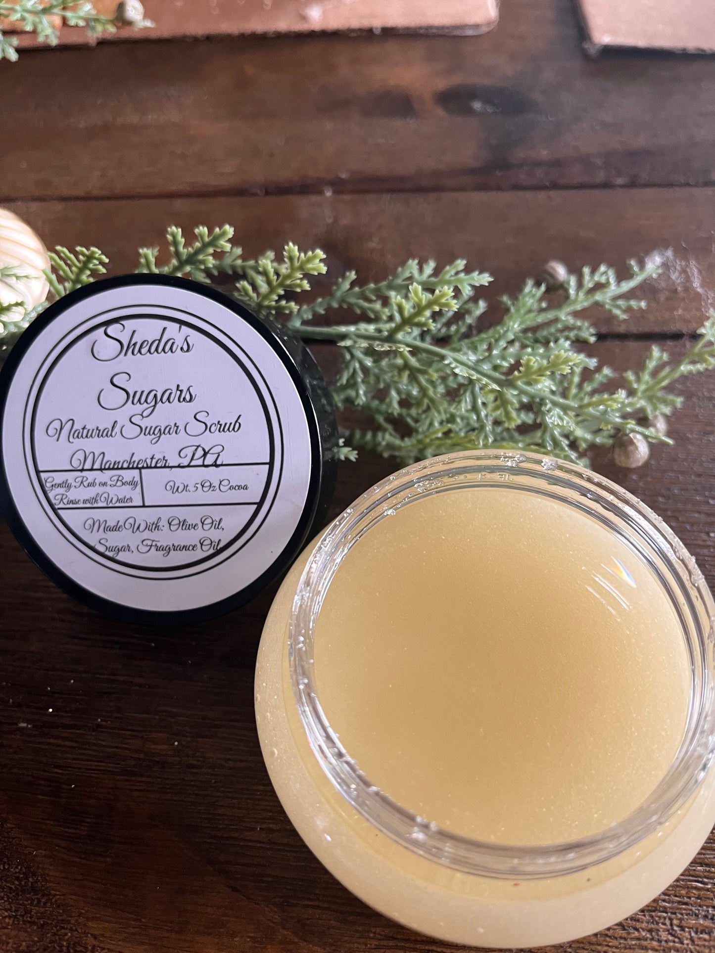Cocoa Butter Sugar Scrub
